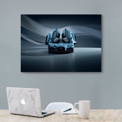 شاسی  طرح ماشین بوگاتی ( Bugatti ) - کد : 041 