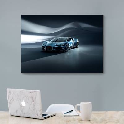 شاسی  طرح ماشین بوگاتی ( Bugatti ) - کد : 042