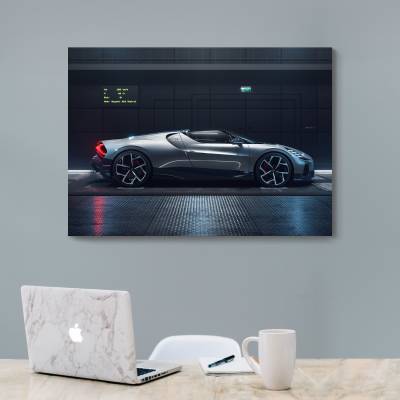 شاسی  طرح ماشین بوگاتی ( Bugatti ) - کد : 044