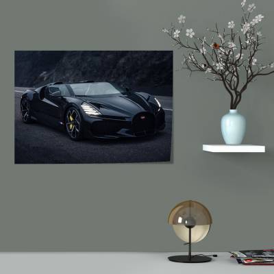 پوستر  طرح ماشین بوگاتی ( Bugatti ) - کد : 045 