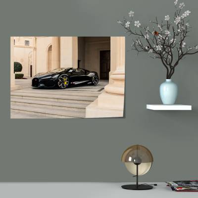 پوستر  طرح ماشین بوگاتی ( Bugatti ) - کد : 046 