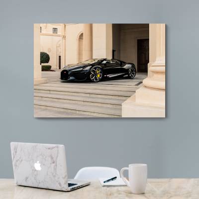 شاسی  طرح ماشین بوگاتی ( Bugatti ) - کد : 046 