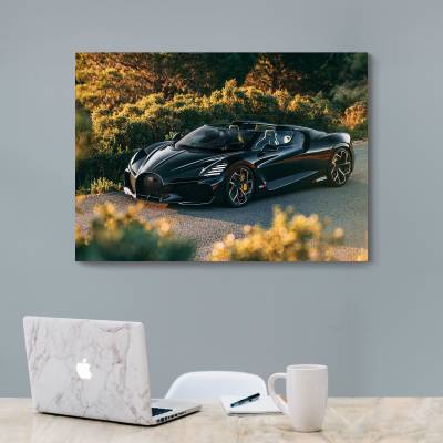 شاسی   طرح ماشین بوگاتی ( Bugatti ) - کد : 047