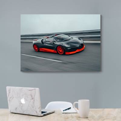 شاسی   طرح ماشین بوگاتی ( Bugatti ) - کد : 048
