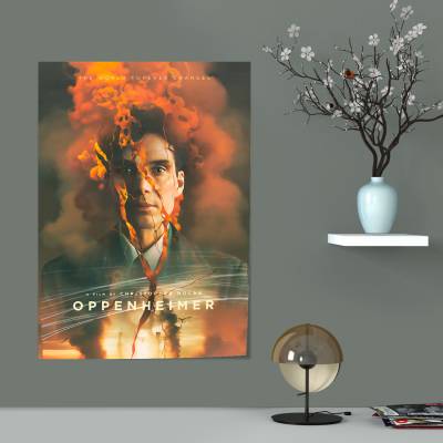 پوستر  طرح اوپنهایمر (oppenheimer) - کد: 002
