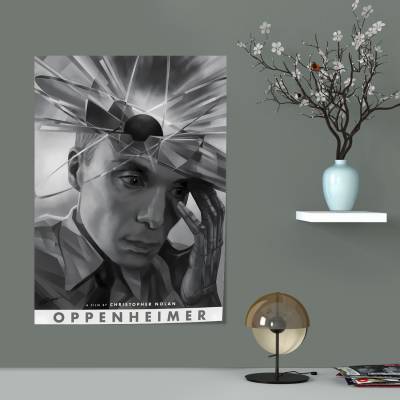 پوستر   طرح اوپنهایمر (oppenheimer) - کد: 004