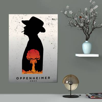 پوستر  طرح اوپنهایمر (oppenheimer) - کد: 005