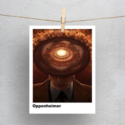 پولاروید(فتوکارت) طرح اوپنهایمر (oppenheimer) - کد: 008