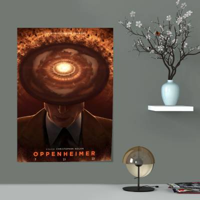 پوستر  طرح اوپنهایمر (oppenheimer) - کد: 008