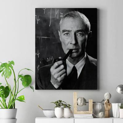 تابلو کنواس (بوم) طرح اوپنهایمر (oppenheimer) - کد: 010