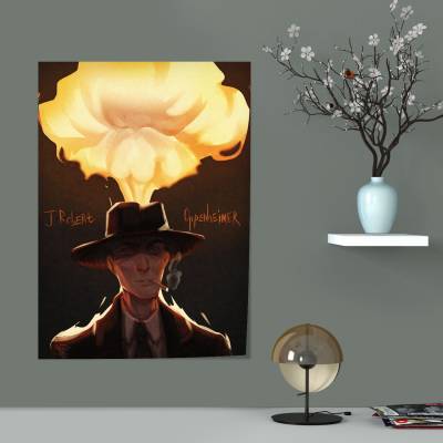 پوستر  طرح اوپنهایمر (oppenheimer) - کد: 013