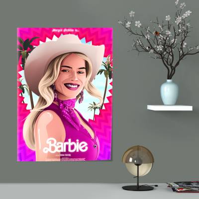 پوستر   طرح باربی ( Barbie ) - کد : 008