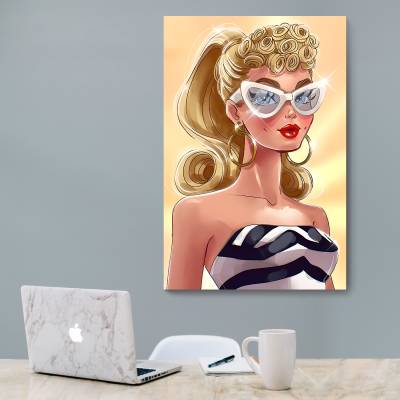 شاسی  طرح باربی ( Barbie ) - کد : 011