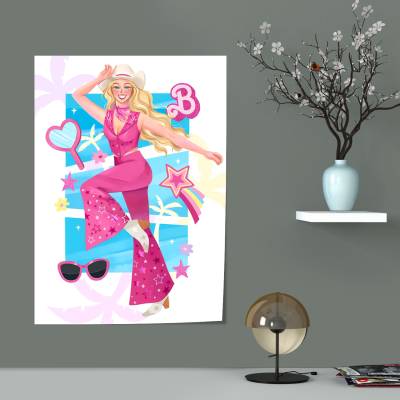 پوستر  طرح باربی ( Barbie ) - کد : 015