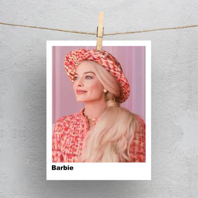 پولاروید(فتوکارت) طرح باربی ( Barbie ) - کد : 019