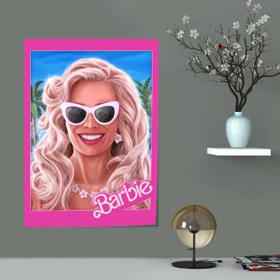 پوستر   طرح باربی ( Barbie ) - کد : 020