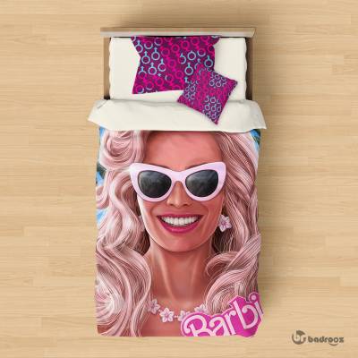 روتختی یک نفره  طرح باربی ( Barbie ) - کد : 020