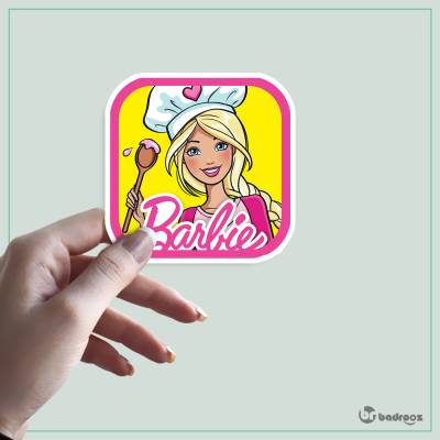 استیکر و برچسب طرح باربی ( Barbie ) - کد : 029