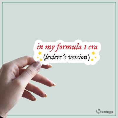 استیکر و برچسب leclerc version
