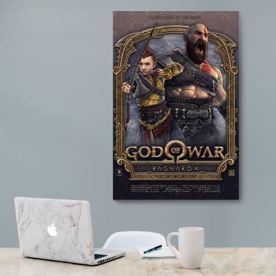 شاسی  طرح بازی خدای جنگ ( God of War ) - کد : 006
