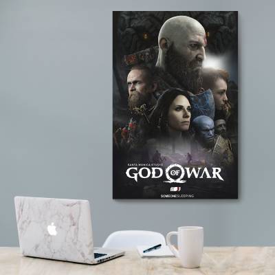 شاسی  طرح بازی خدای جنگ ( God of War ) - کد : 007