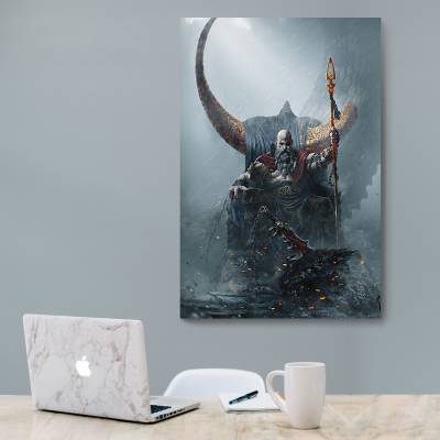 شاسی  طرح بازی خدای جنگ ( God of War ) - کد : 009