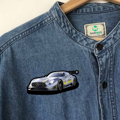 پچ حرارتی (برچسب لباس) Mercedes Benz AMG gt
