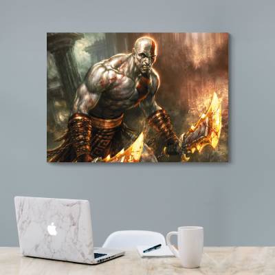 شاسی   طرح بازی خدای جنگ ( God of War ) - کد : 023