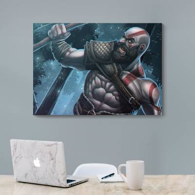 شاسی   طرح بازی خدای جنگ ( God of War ) - کد : 025
