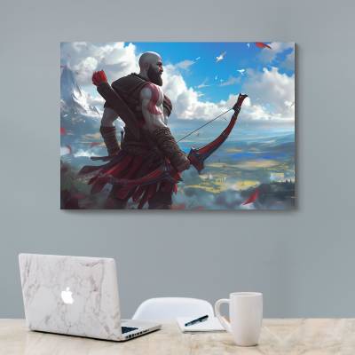 شاسی  طرح بازی خدای جنگ ( God of War ) - کد : 032