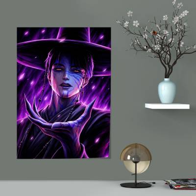 پوستر  طرح شکارچیان شیاطین کی‌پاپ ( KPop Demon Hunters ) - کد: 014