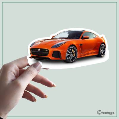 استیکر و برچسب Jaguar F type 2