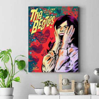 قاب کنواس The Beatles 07