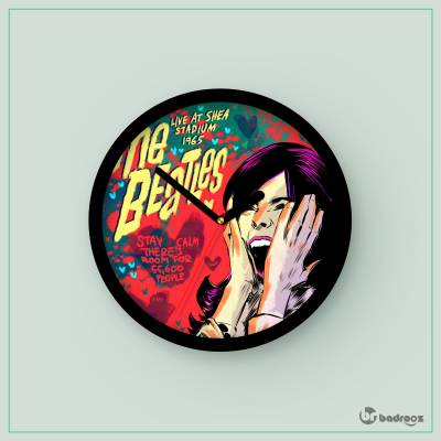 ساعت دیواری  The Beatles 07