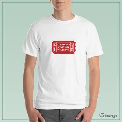 تی شرت مردانه scuderia ferrari club