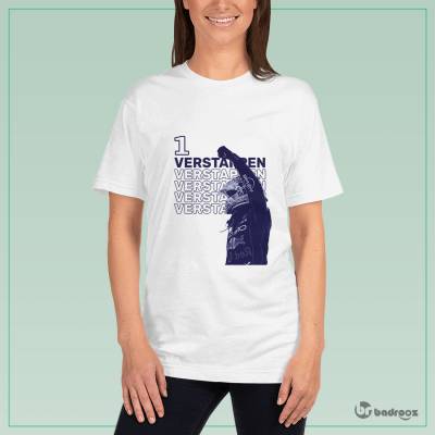 تی شرت زنانه max verstappen numner one