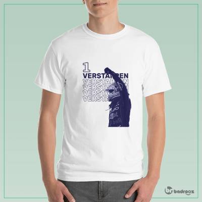تی شرت مردانه max verstappen numner one