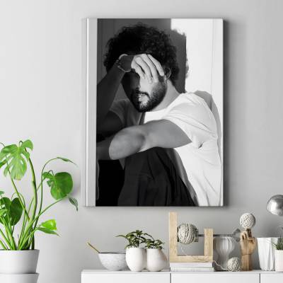 تابلو کنواس (بوم)  طرح حامیم ( Haamim ) - کد : 004