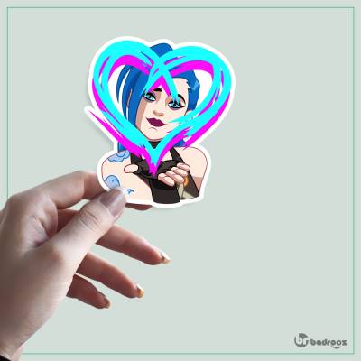 استیکر و برچسب جینکس (Jinx) - 5