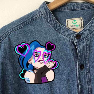 پچ حرارتی (برچسب لباس) جینکس (Jinx) - 6