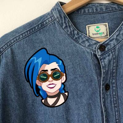 پچ حرارتی (برچسب لباس) جینکس (Jinx) - 8