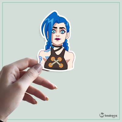 استیکر و برچسب جینکس (Jinx) - 10