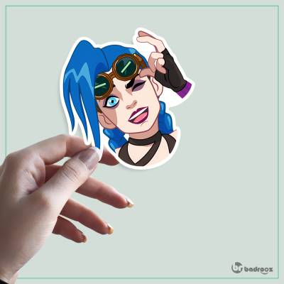 استیکر و برچسب جینکس (Jinx) - 11