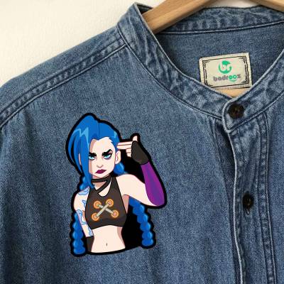 پچ حرارتی (برچسب لباس) جینکس (Jinx) - 13