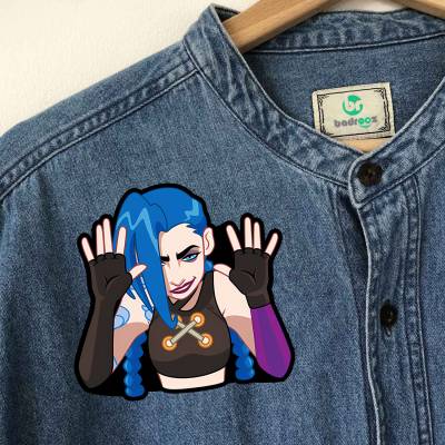 پچ حرارتی (برچسب لباس) جینکس (Jinx) - 14