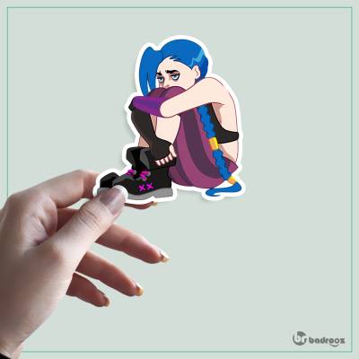 استیکر و برچسب جینکس (Jinx) - 16
