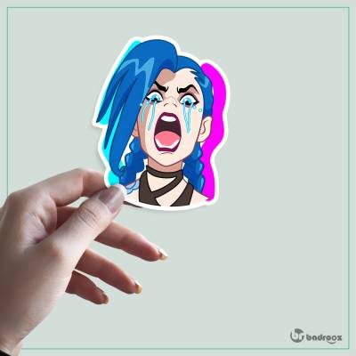 استیکر و برچسب جینکس (Jinx) - 18