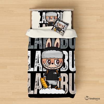 روتختی یک نفره طرح لبو بو ( Labubu ) - کد : 003