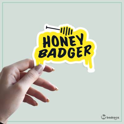 استیکر و برچسب FORMULA 1 DANIEL RICCIARDO HONEY BADGER
