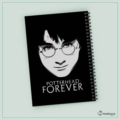 دفتر یادداشت harry potter face